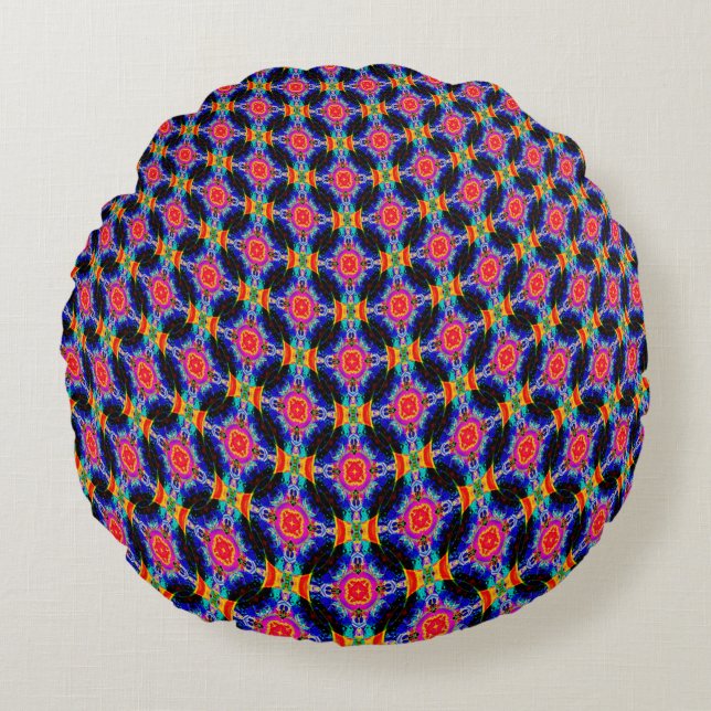 Stretching..... Round Cushion (Front)