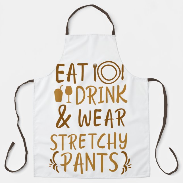Stretchy Pants Apron (Front)
