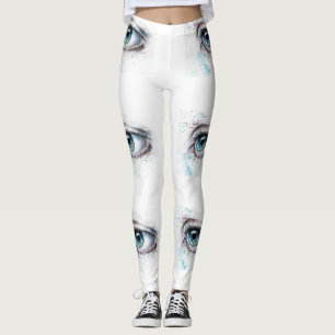 Stretchy Perfect Looks Eyes -Girls or Women's Nice Leggings