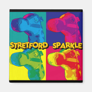 STRETFORD SPARKLE - FRIDGE MAGNET