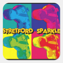 STRETFORD SPARKLE - STICKERS