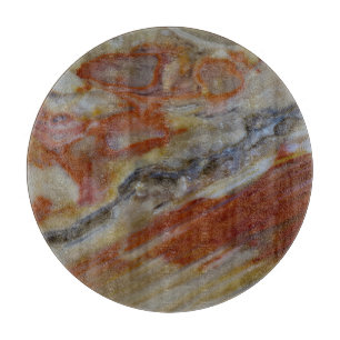 Striated Petrified Wood Cutting Board