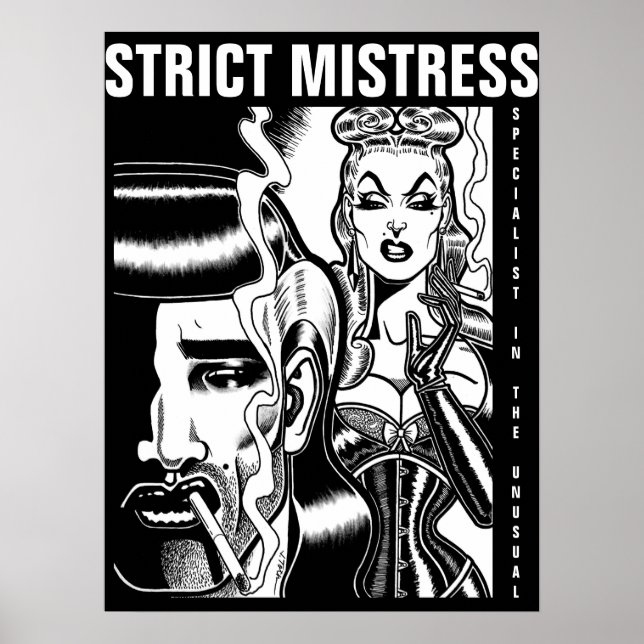 Strict Mistress Poster (Front)