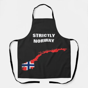 Strictly Norway on All-Over Print Apron