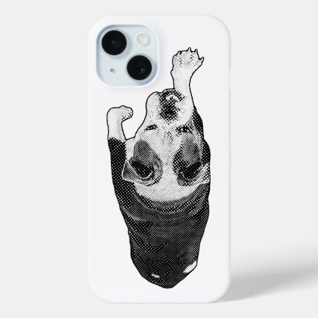 Stride Dot Dog Protects With Strong Graphic Energy Case-Mate iPhone Case (Back)