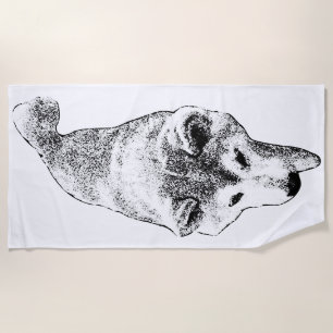 Stride of Confidence Beach Towel