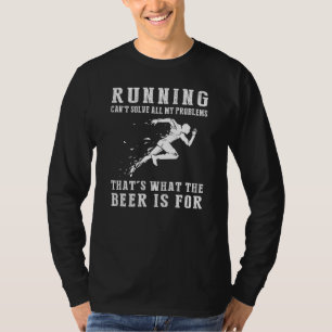 Stride, Smile, Sip: Runnings Limits, Beers Relaxin T-Shirt