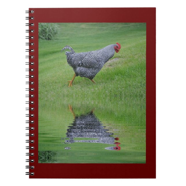 Striding Chicken Notebook (Front)