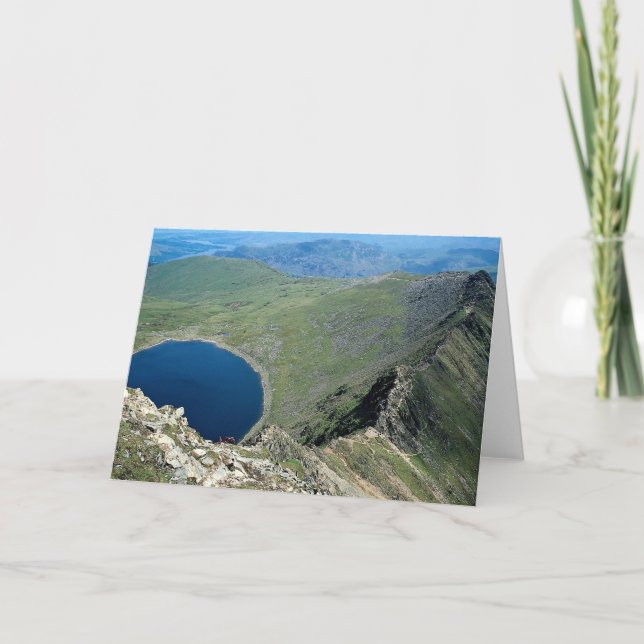 Striding Edge from Helvellyn, Lake District, Engla Card (Front)