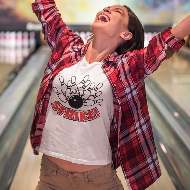 Strike - 10-Pin Bowling T-Shirt (Creator Uploaded)