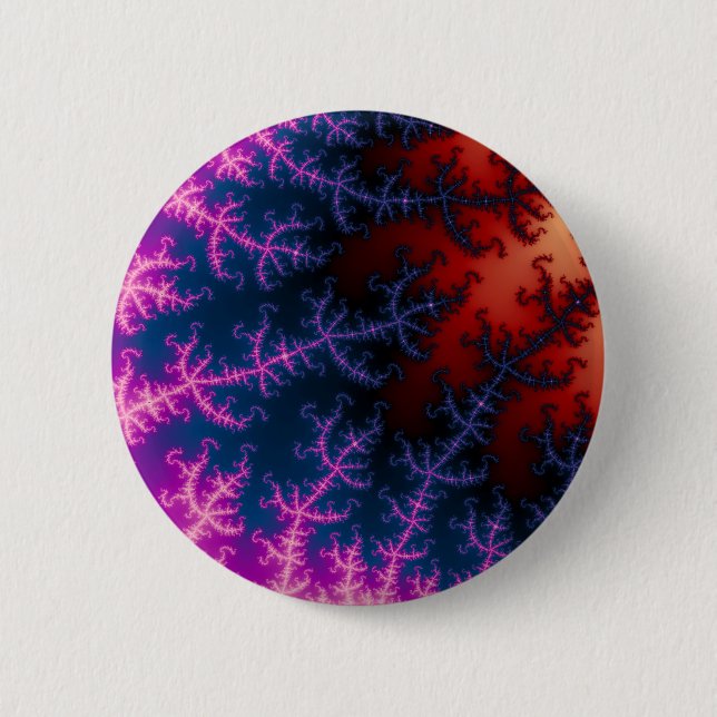 Strike 6 Cm Round Badge (Front)