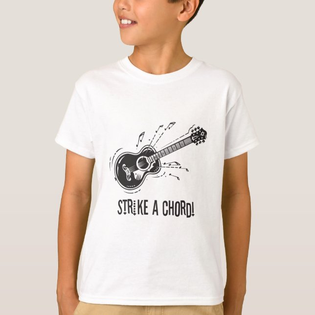 Strike A Chord T-Shirt (Front)