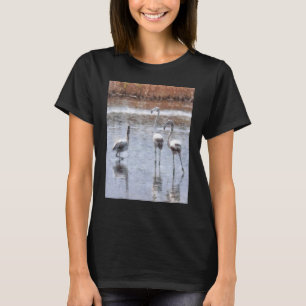 Strike A Pose Flamingo Watercolor 1 T-Shirt