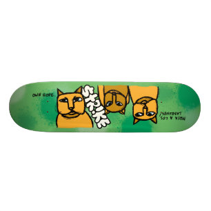 Strike "Cats" Deck Skateboard