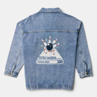 Strike Loading Please Wait  Bowler  1  Denim Jacket