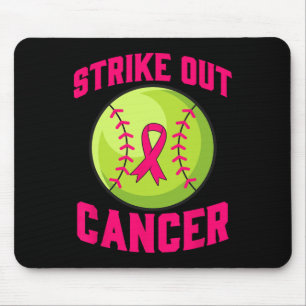 Strike Out Breast Cancer Awareness Softll Fighters Mouse Pad