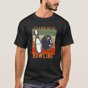 Strike Pin Spare Bowler Bowling Team Vintage T-Shirt
