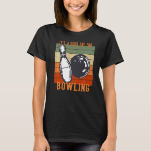 Strike Pin Spare Bowler Bowling Team Vintage T-Shirt
