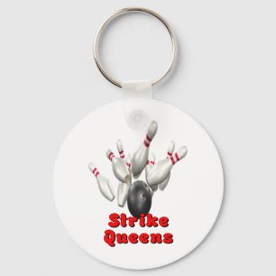 Strike Queens Key Ring