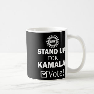 Strike Stand Up For Kamala Vote Coffee Mug