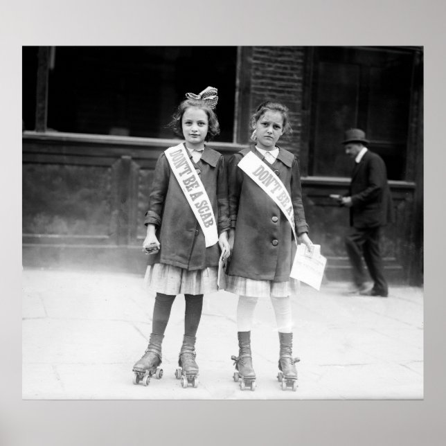 Strike Sympathisers Poster (Front)