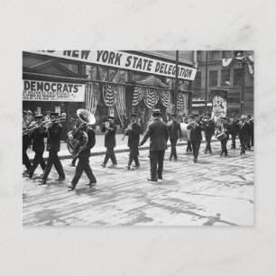 Strike Up the Band: 1916 Postcard