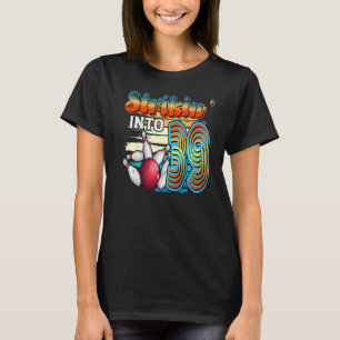 Strikin' Into 39 Bowling Bowler 39th Birthday Cele T-Shirt