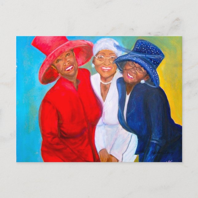 Striking a Pose Postcard (Front)