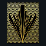 Striking Art Deco Style Poster<br><div class="desc">If you choose to download, Your local Walgreen store makes board posters of your download into different sizes and in various textures at a very good price. Sometimes with a discount. A tip from my US friend. For UK see "Digital Printing" online. I created this Striking Art Deco Poster using...</div>