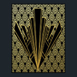 Striking Art Deco Style Poster<br><div class="desc">If you choose to download, Your local Walgreen store makes board posters of your download into different sizes and in various textures at a very good price. Sometimes with a discount. A tip from my US friend. For UK see "Digital Printing" online. I created this Striking Art Deco Poster using...</div>