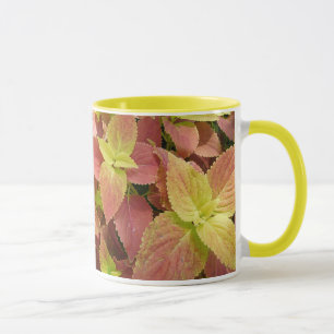 Striking Coleus Leaves Mug