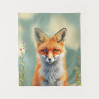 Striking Eyes of a Cunning Red Fox