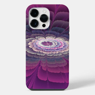Striking Flower Colourful Abstract Fractal Art Pin iPhone 14 Pro Max Case