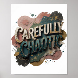 Striking Gold CAREFULLY CHAOTIC v2 Poster
