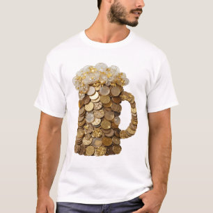 Striking Gold GILDED CHEERS Custom Design T-Shirt