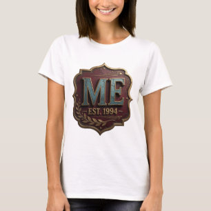 Striking Gold ME EST 1994 Graphic Design T-Shirt