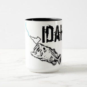 STRIKING IDAHO - ONE BAD BASS TRUCKER MUG