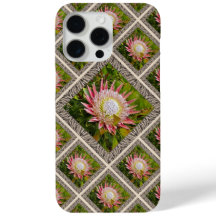 Striking iPhone Case with Pink Proteas