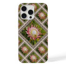Striking iPhone Case with Pink Proteas
