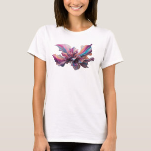 Striking Pink ABSTRACT ART Design T-Shirt