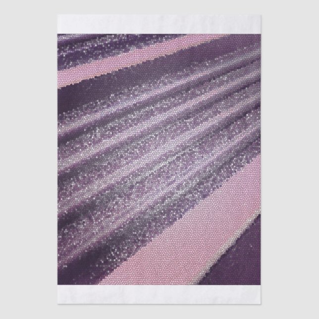 Striking pink & purple splash with glamour & punch tissue paper (Front)