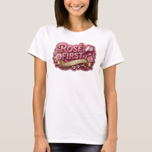 Striking Pink ROS FIRST Slogan Tee