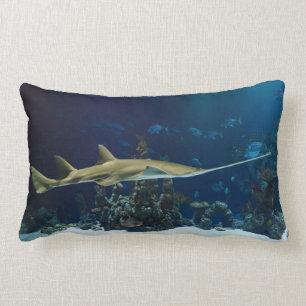 Striking Sawfish Lumbar Cushion