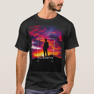 "Striking Silhouette Sunset T-Shirt