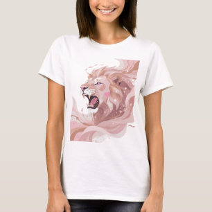 Striking Silver LION KING Custom Design v2 T-Shirt