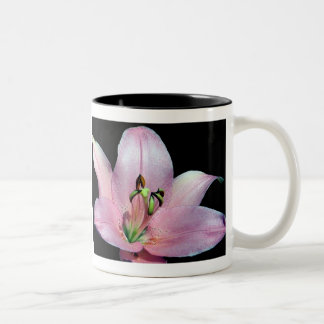 Striking Tiger Lily Two-Tone Coffee Mug