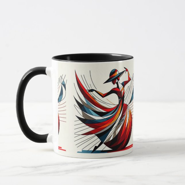 Striking Visual Artwork #12 Mug (Left)
