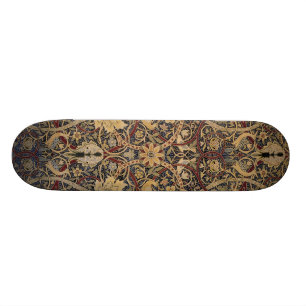 Striking William Morris Bullerwood Design Skateboard