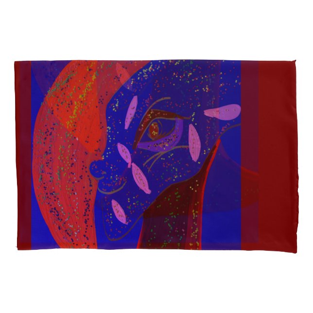 Strikingly Beautiful Creature Pillowcase Set (Front-Left)