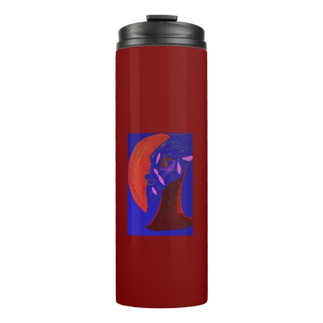 Strikingly Beautiful Creature  Thermal Tumbler (Front)